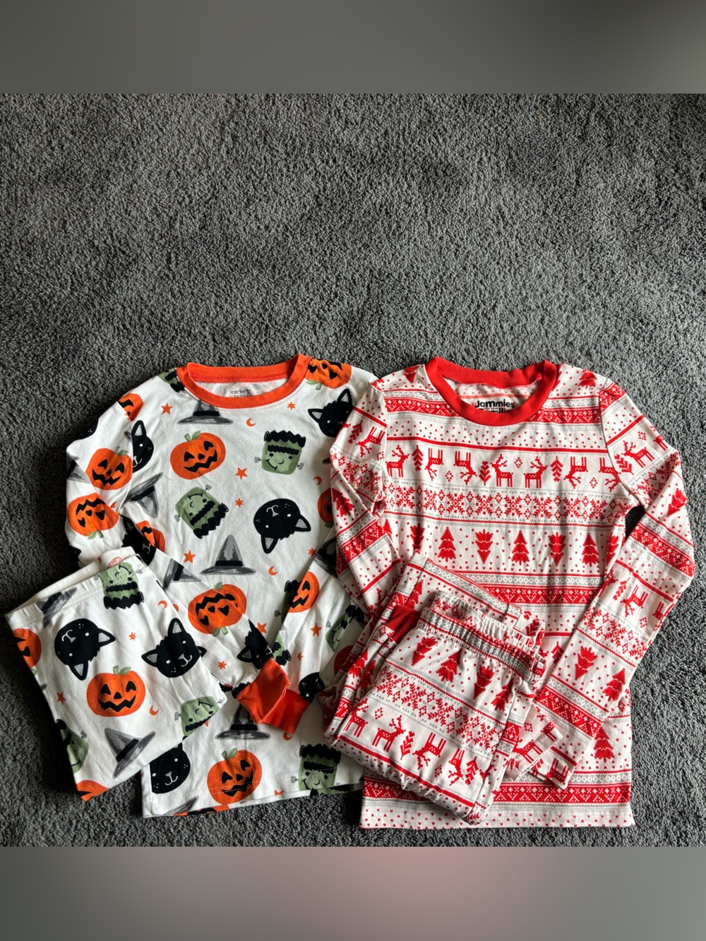 🎃Kids Two-Piece Holiday Pajama Sets - Halloween & Christmas🎃